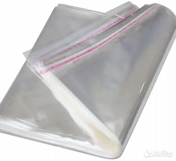 Пакет полипропиленовый с клеевым клапаном