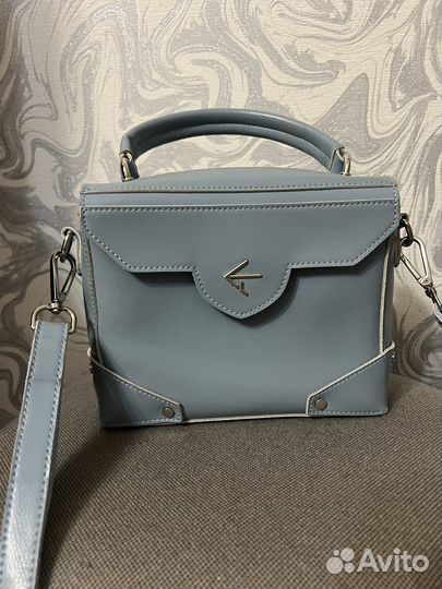 Сумка голубая