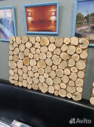 Декоративное панно из Можжевельника