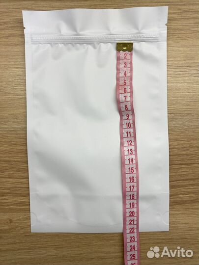 Белый матовый пакет дой пак