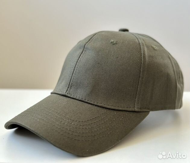 Кепки бейсболки однотонные