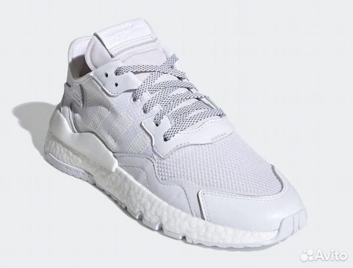 Adidas nite jogger white