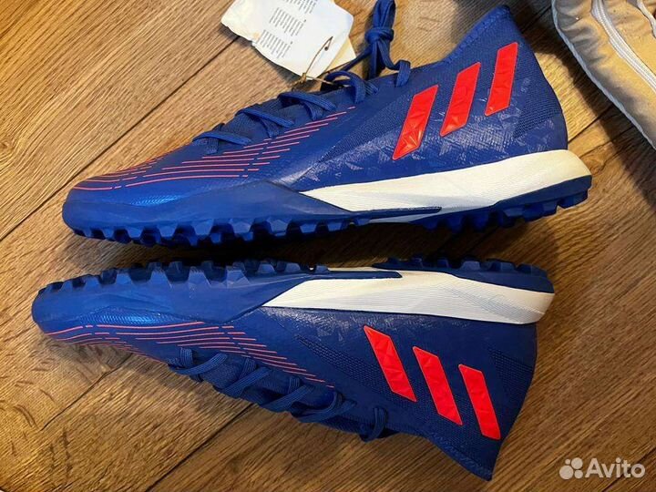 Бутсы шиповки сороконожки adidas edge