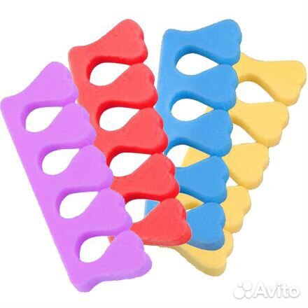 Разделители для педикюра, 200 штук (упак 100 пар)