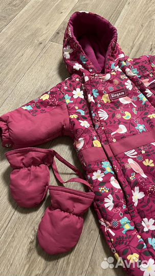 Комбинезон демисезонный для девочки 62-68