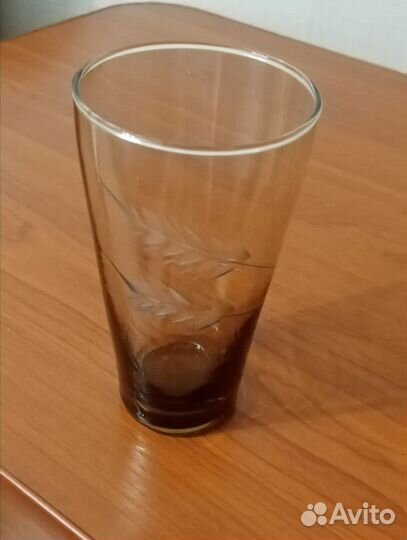 Стаканы СССР цветное стекло (б/у)