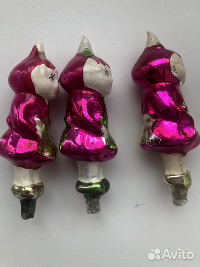 Елочные игрушки СССР