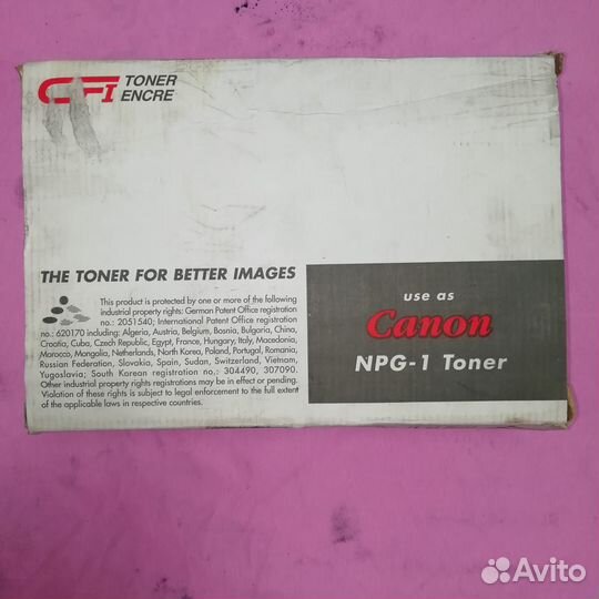 Тонер для принтера Canon NPG-1 Toner