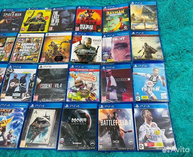 Игры для приставок ps4