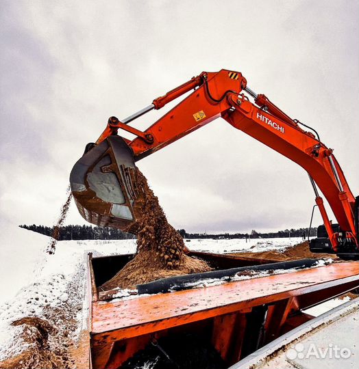 Песок карьерный доставка