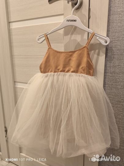 Нарядное платье для девочки 100