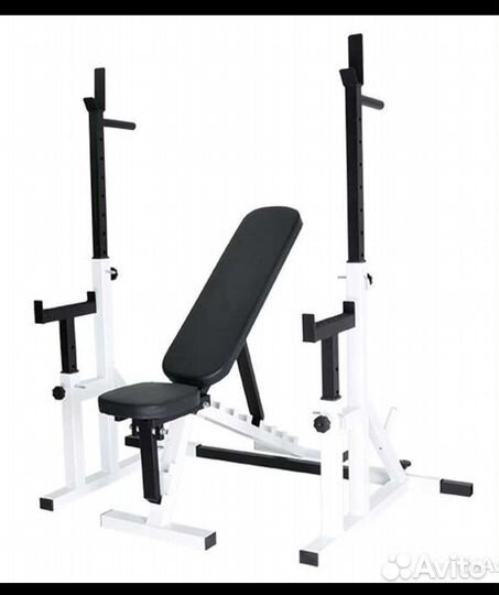 Скамья и стойка для жима