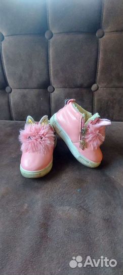 Ботинки весенние на девочку