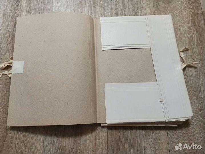 Папка для бумаг бумажная