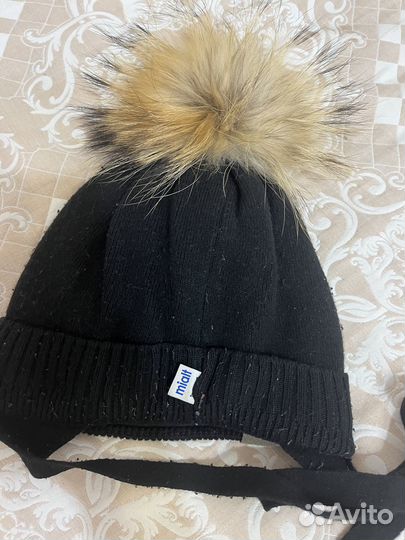Шапка для мальчика зимняя 52-54