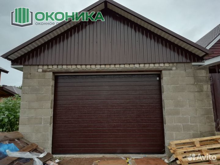 Ворота гаражные секционные