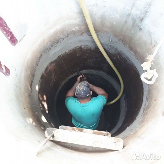 Чистка колодцев копка септики под ключ