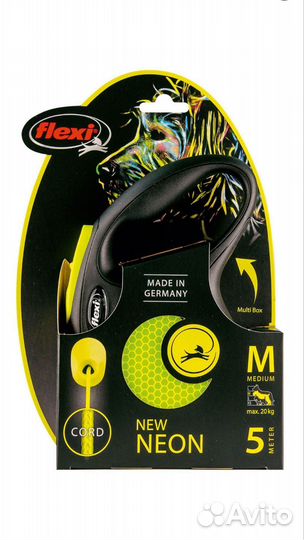 Поводок рулетка для собак flexi flippy