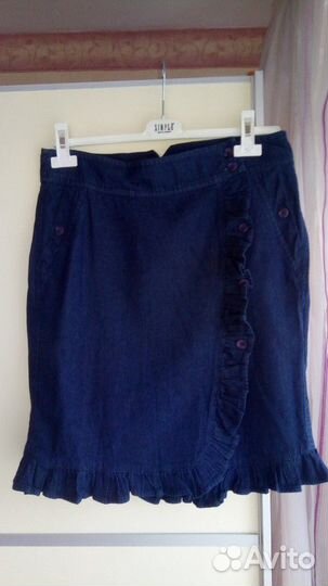 Юбка джинсовая новая