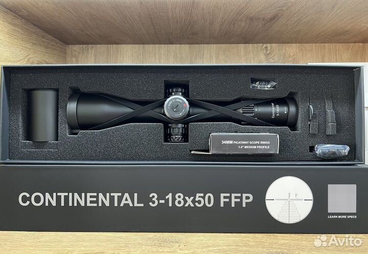 Прицел Vector Optics Continental 3-18x50
