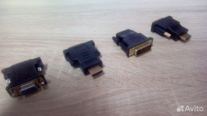 Различные штекера и переходники