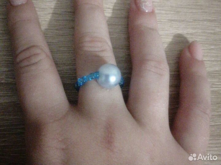 Колечко из бисера