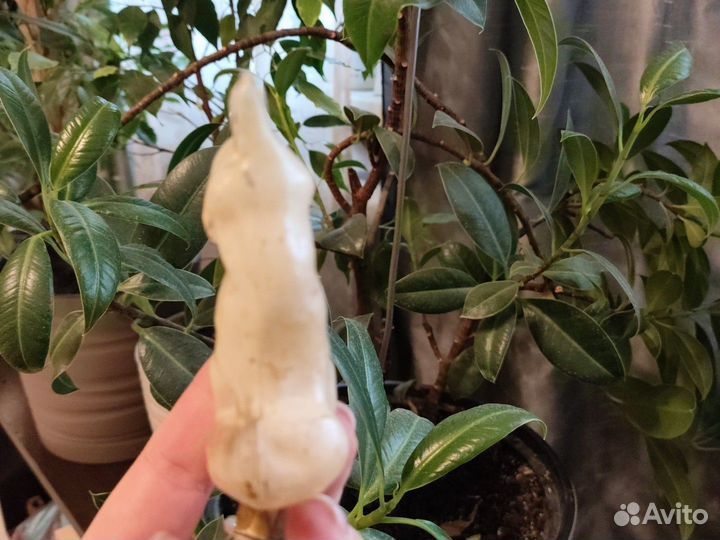 Елочные игрушки СССР лисичка серая шейка