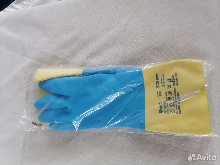 Химстойкие перчатки, латекс неопрен Gward HP300