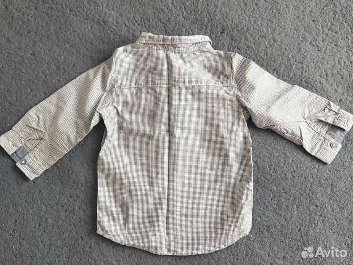 Рубашка H&M для мальчика новая размер 80