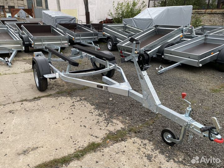 Прицеп для перевозки лодки до 4.5 м (Спутник Аква)