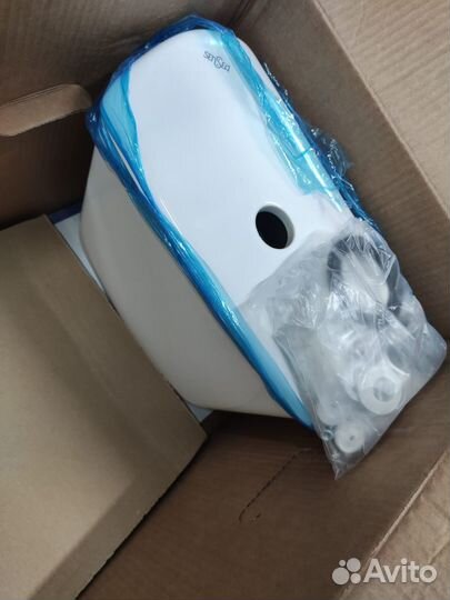 Унитаз от застройщика новый