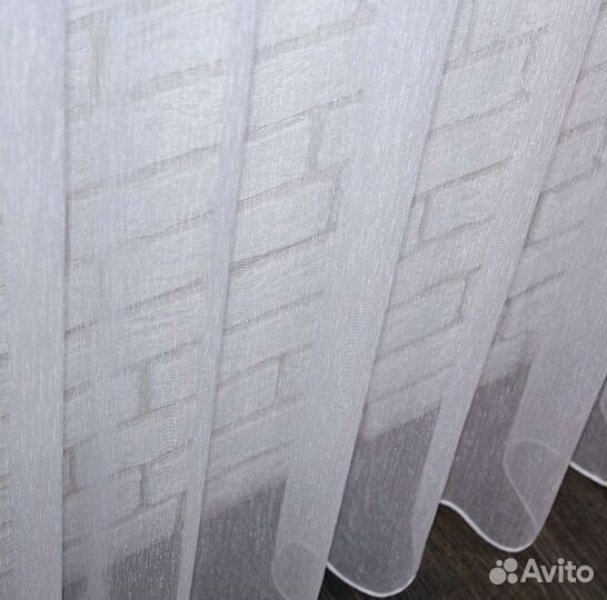Тюль новый готовый лён Цена с пошивом Екатеринбург