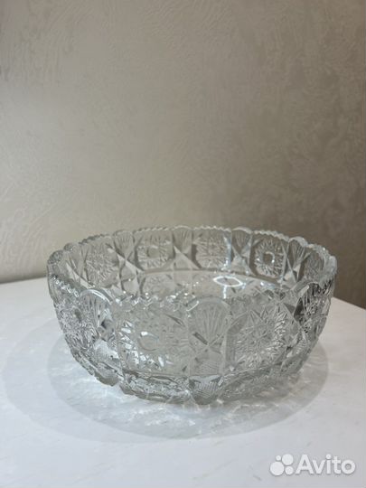 Хрустальные салатники СССР