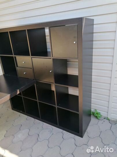 Стол и стеллаж Икеа каллакс. Доставка бесплатно