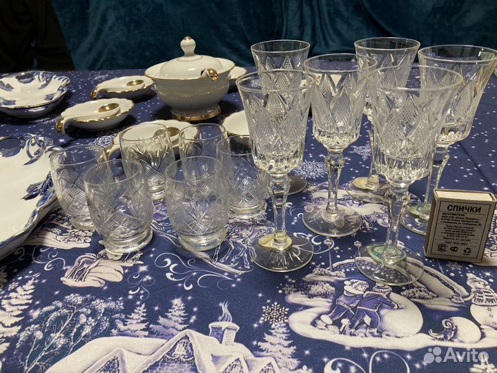 Рюмка, стопка, хрусталь