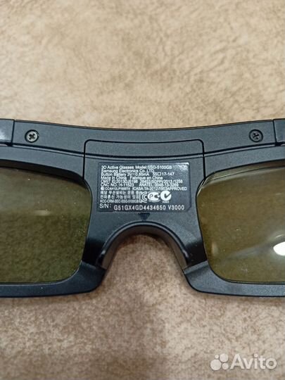 3D active SSG-5100 GB очки samsung для телевизора