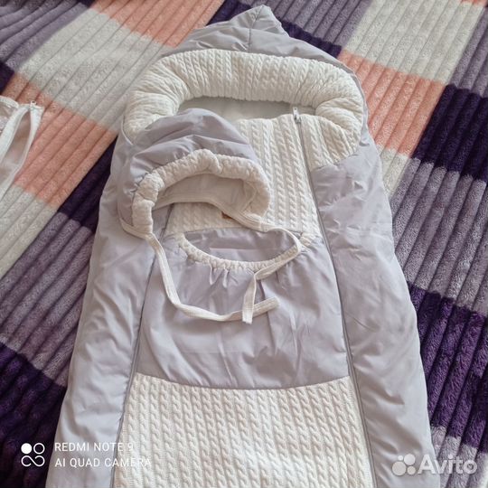 Конверт на выписку тёплая весна -осень