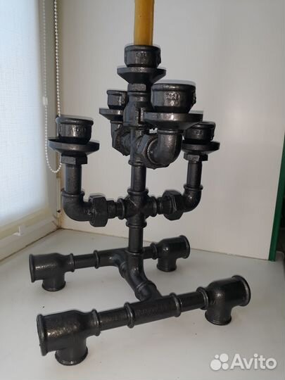 Подсвечник. Лофт дизайн