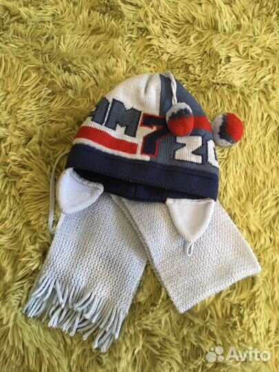 Комплекты: шапка и шарф зима и осень-весна+варежки