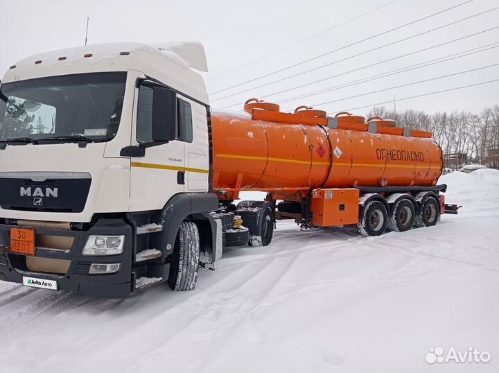 MAN TGS с полуприцепом, 2012