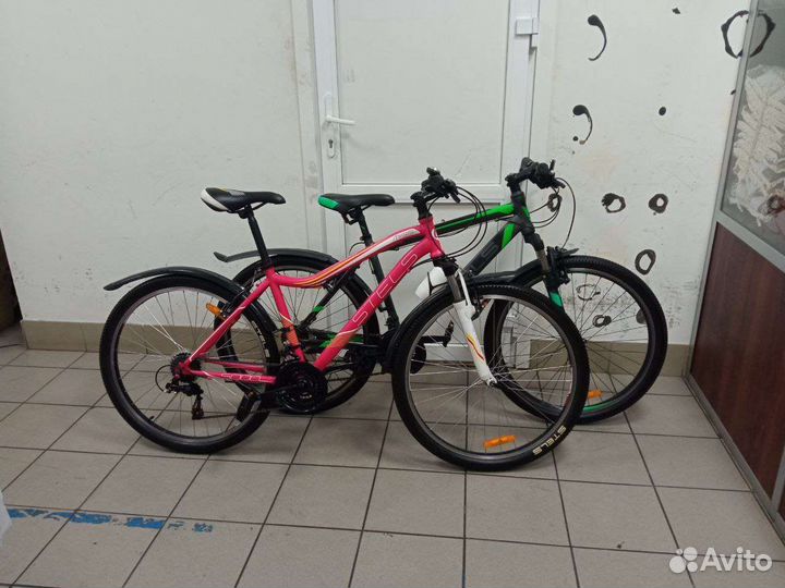 Мужской и женский stels 26er V-breke (идеал )