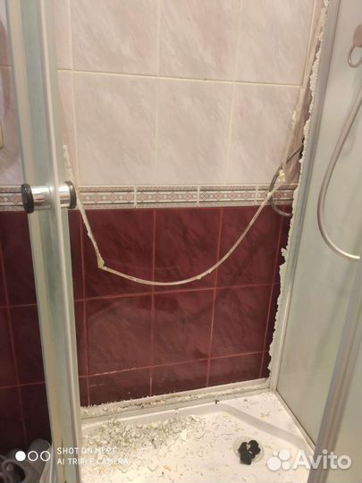 Ремонт стëкол душевых кабин Изготовление и монтаж