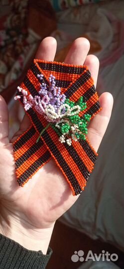 Георгиевская лента броши