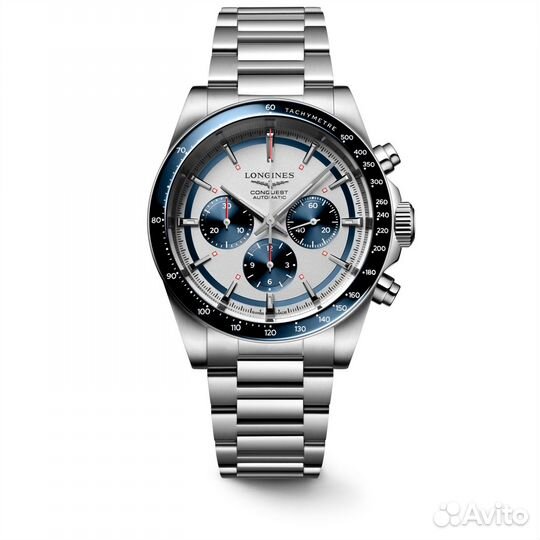 Часы Longines Conquest chronograph L3.835.4.98.6