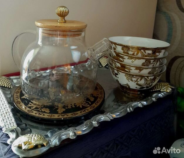 Электрочайники,заварочная кружка и завар. чайник