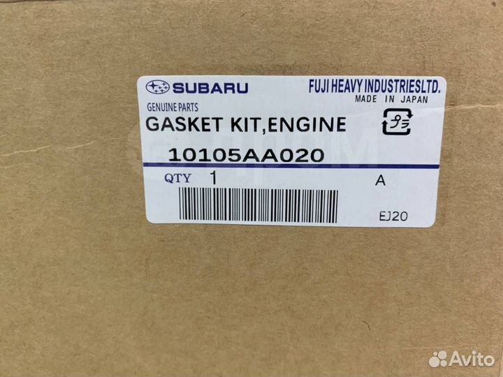 Ремкомплект двигателя Subaru EJ20 10105-AA020 паро