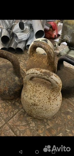 Гири СССР 20,24,32 4шт