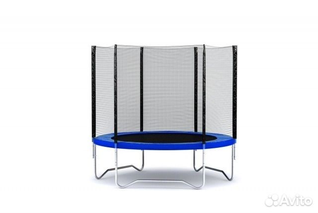 Батут с сеткой 2,44 м 8 ft (с защитной сеткой)