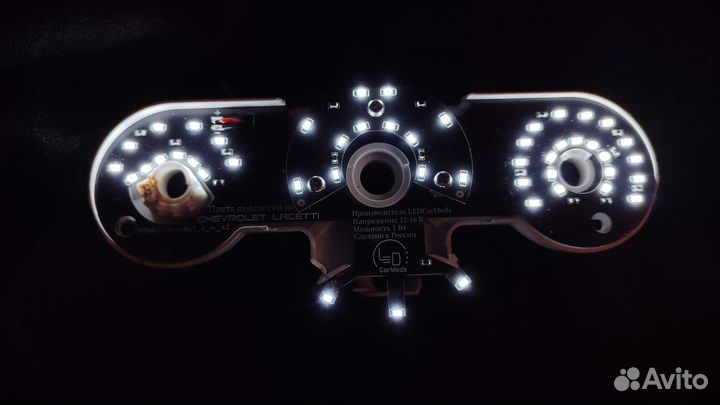 Подсветка печки Chevrolet Lacetti/Daewoo Gentra