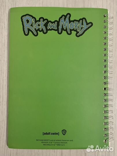 Блокнот тетрадка Рик и Морти